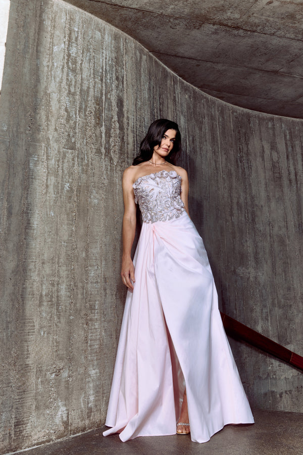 Vestido De Festa Longo Bertha Tarik Ediz