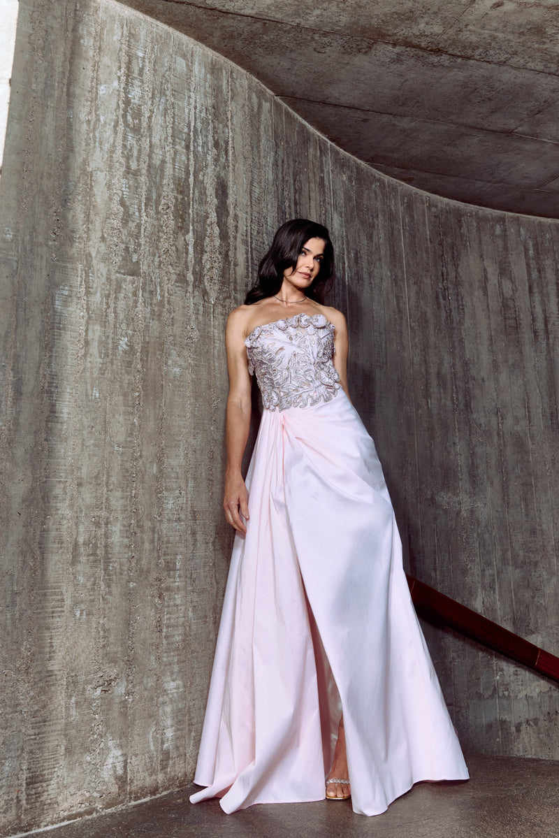 Vestido De Festa Longo Bertha Tarik Ediz