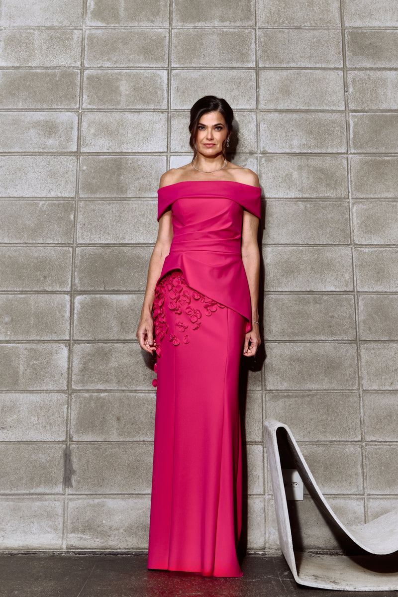 Vestido de festa longo Carmen Teri Jon