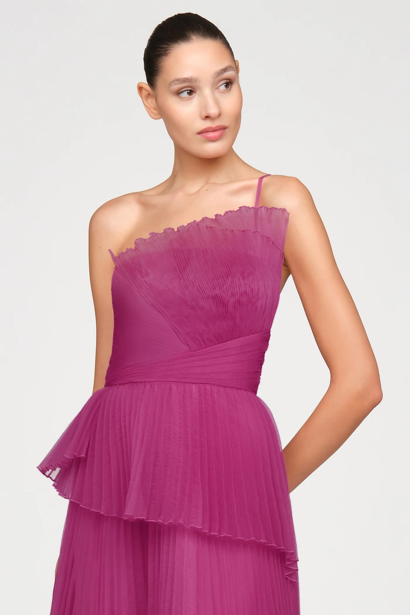 Vestido de Festa Longo Theia