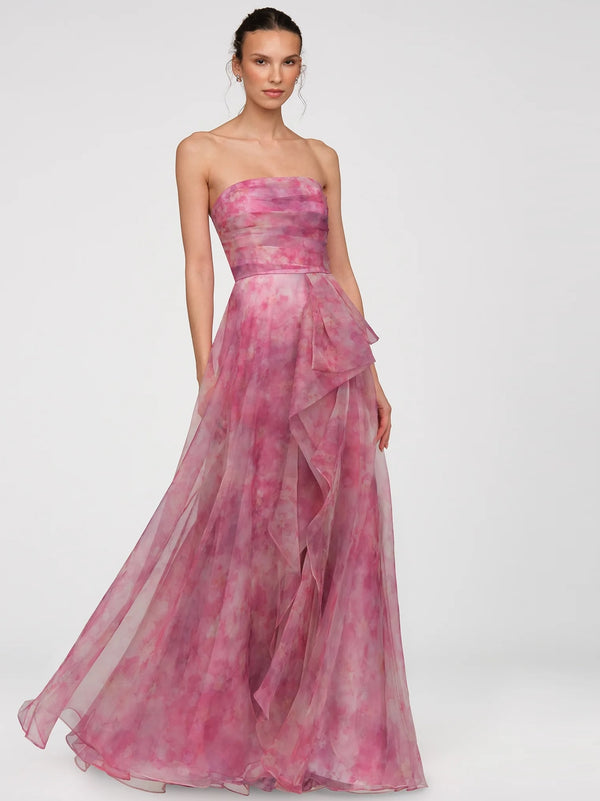 Vestido de Festa Longo Theia