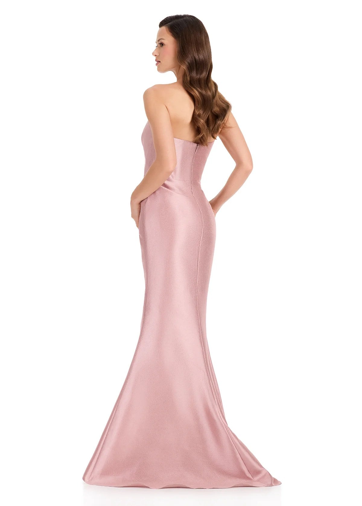 Vestido Longo Sereia Ashley Lauren Rosa - foto 2