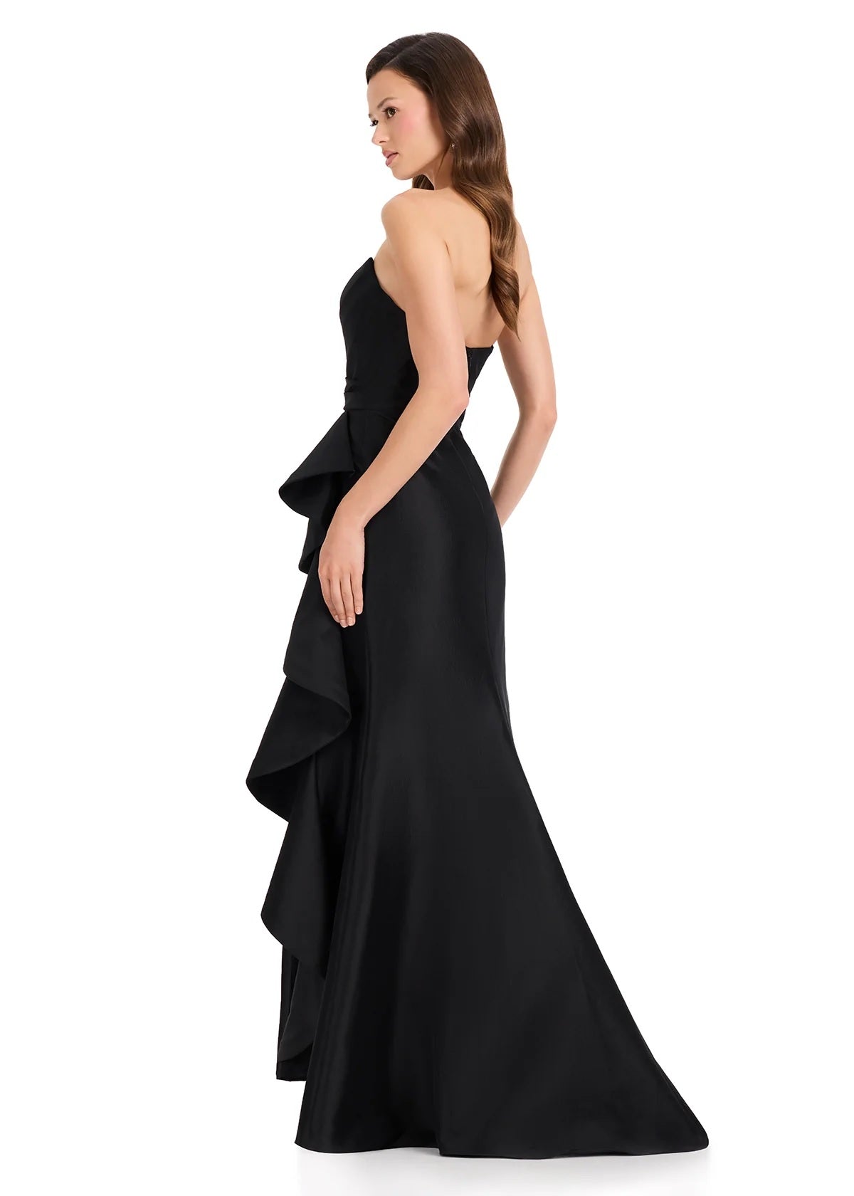 Vestido de Festa Longo Tafetá Ashley Lauren