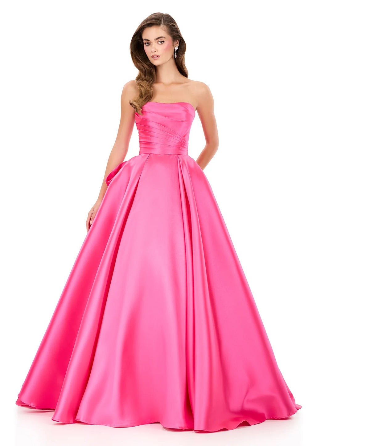 Vestido de Festa Longo Zibeline Ashley Lauren