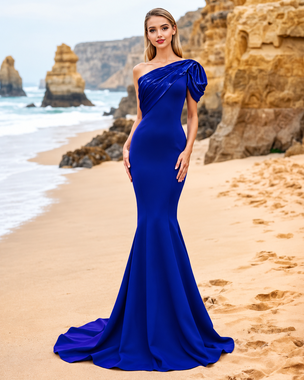 Vestido de Festa Longo Sereia Terani