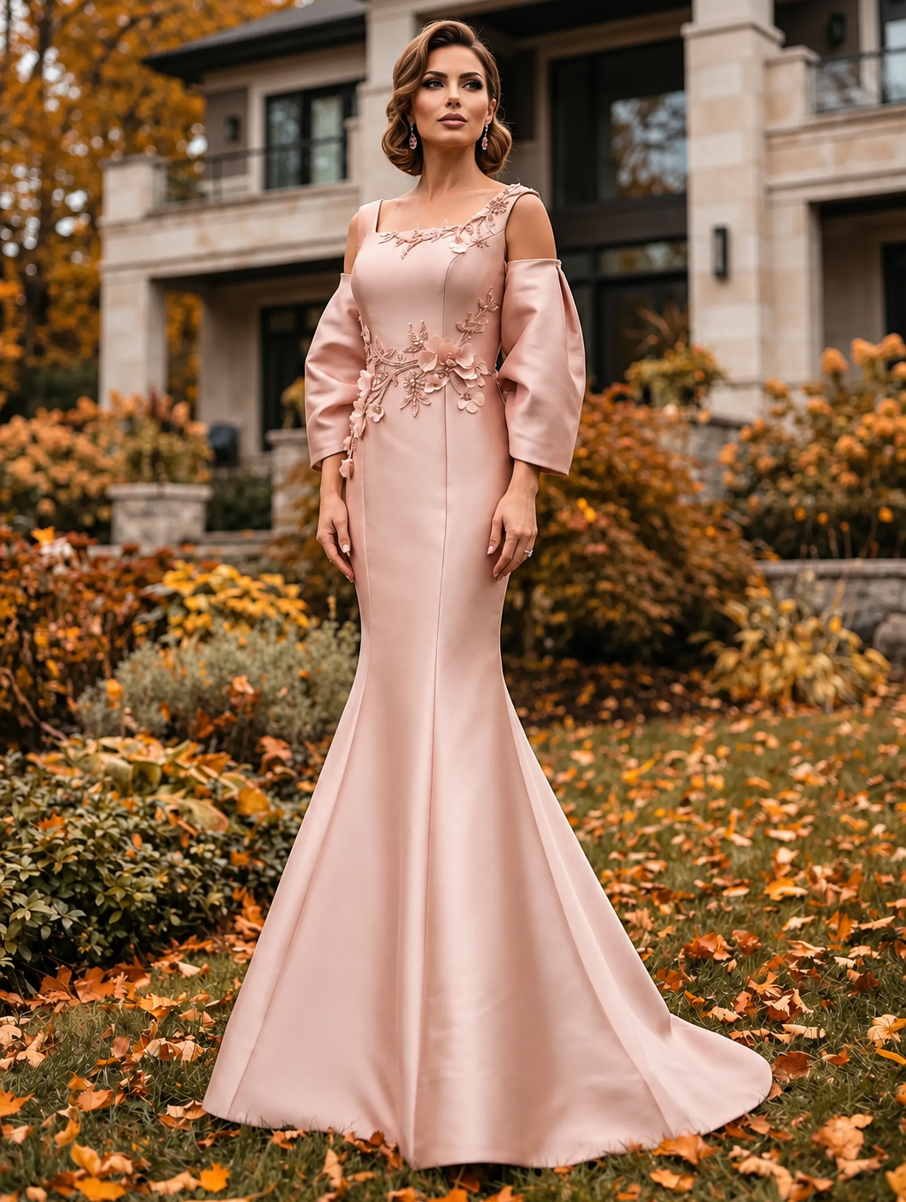 Vestido de Festa Longo Laço Terani