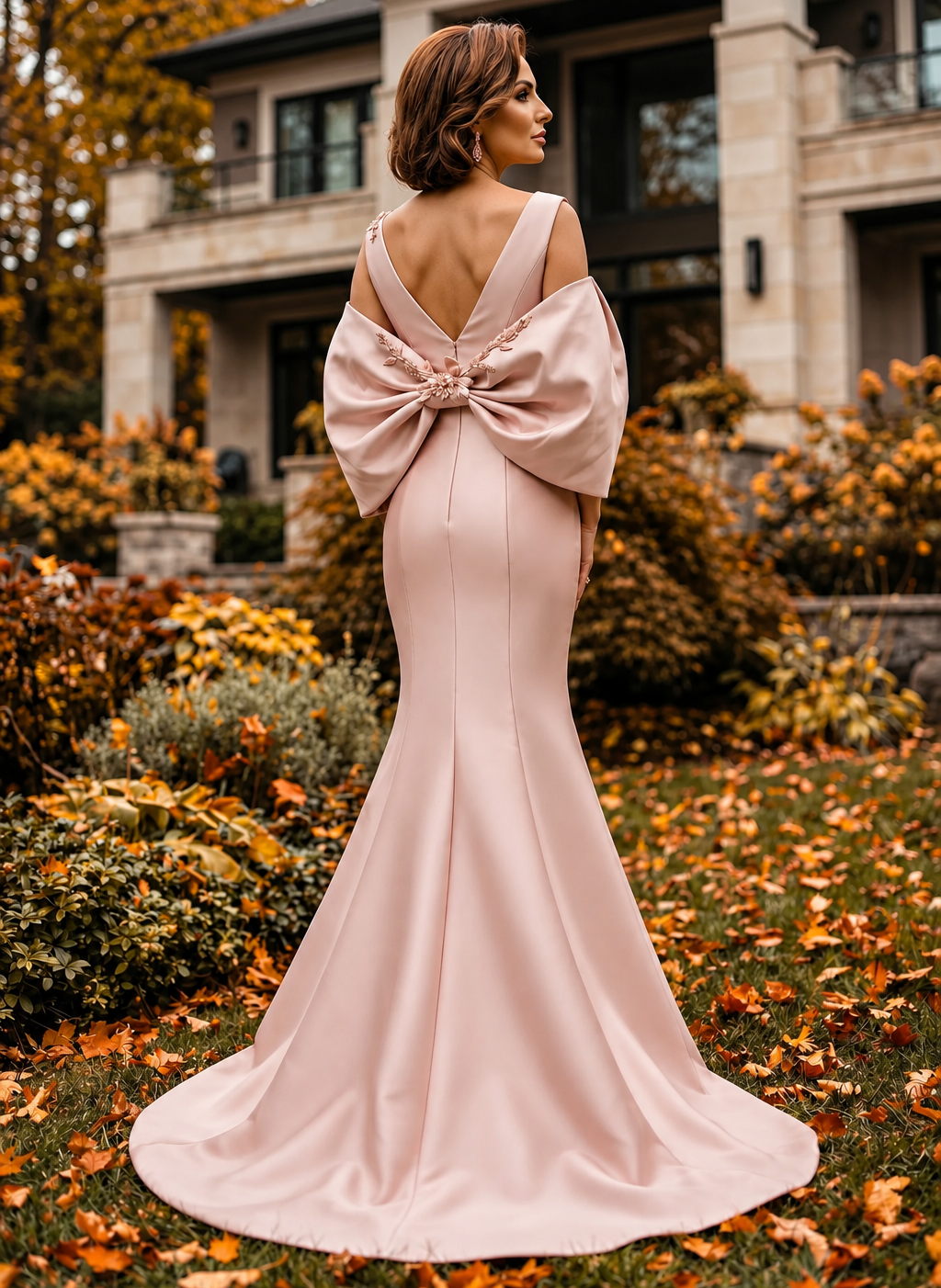 Vestido de Festa Longo Laço Terani