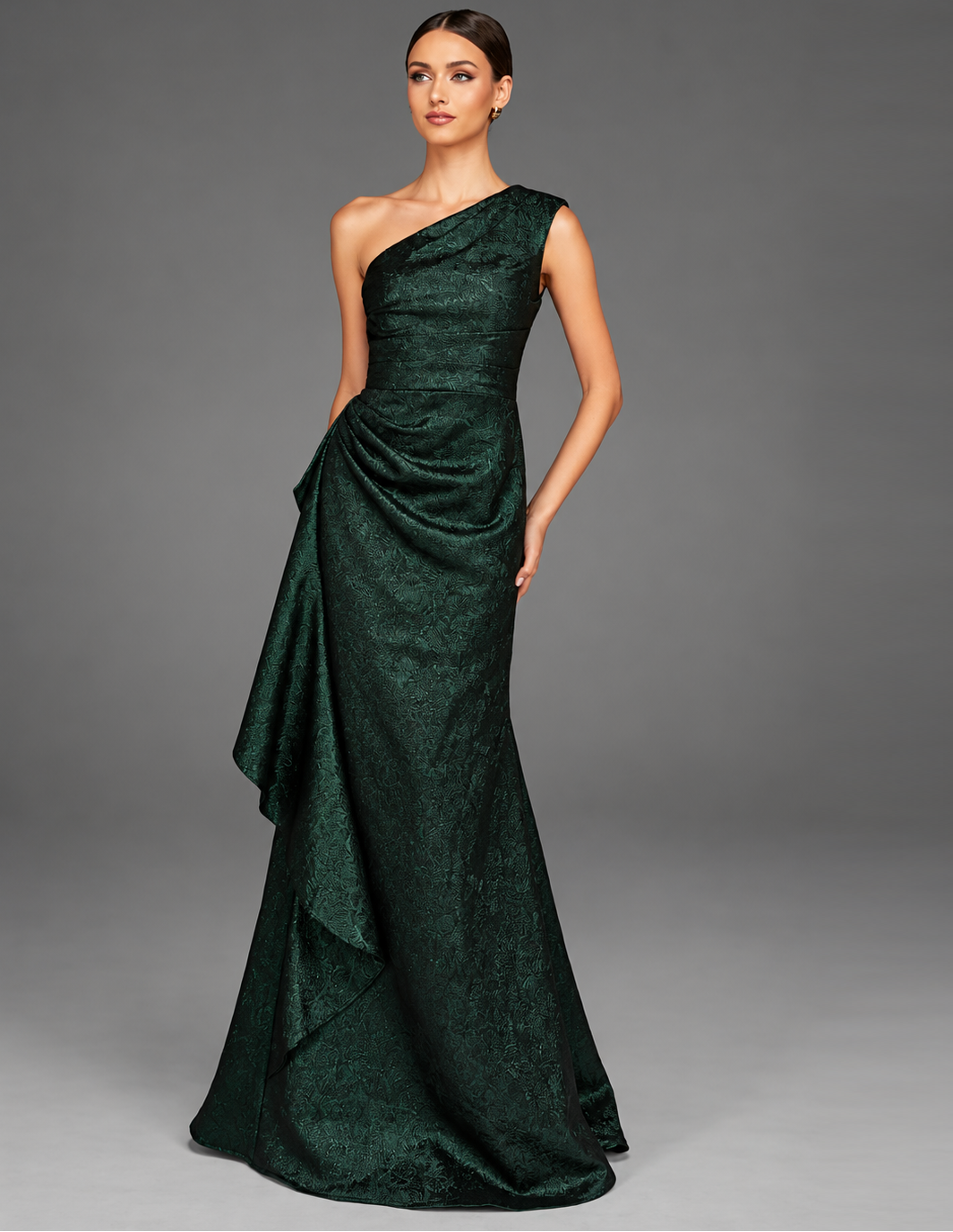 Vestido de Festa Longo Jacquard Alyce Paris