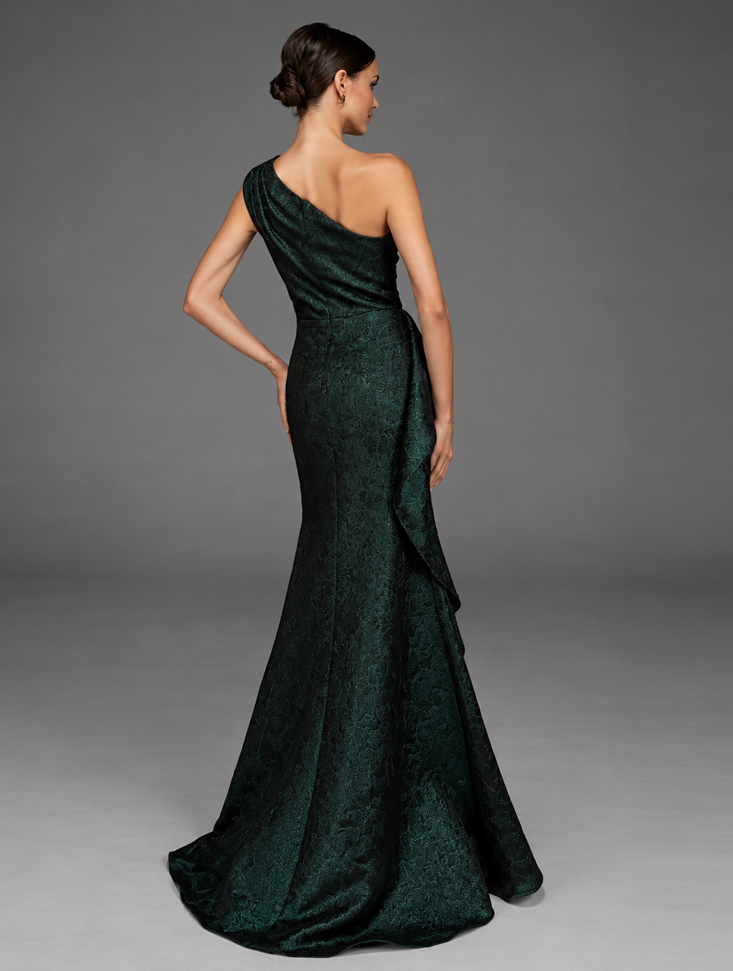 Vestido de Festa Longo Jacquard Alyce Paris