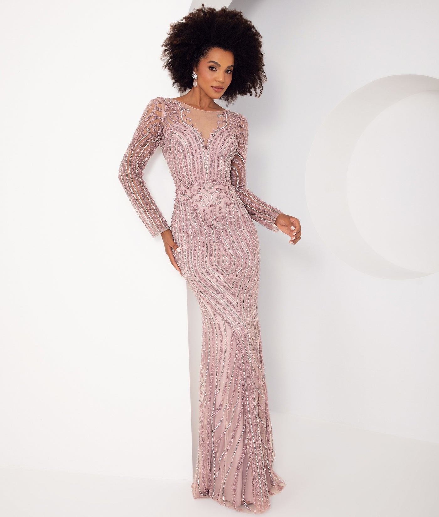 Vestido de Festa Longo Bordado Chic and Holland