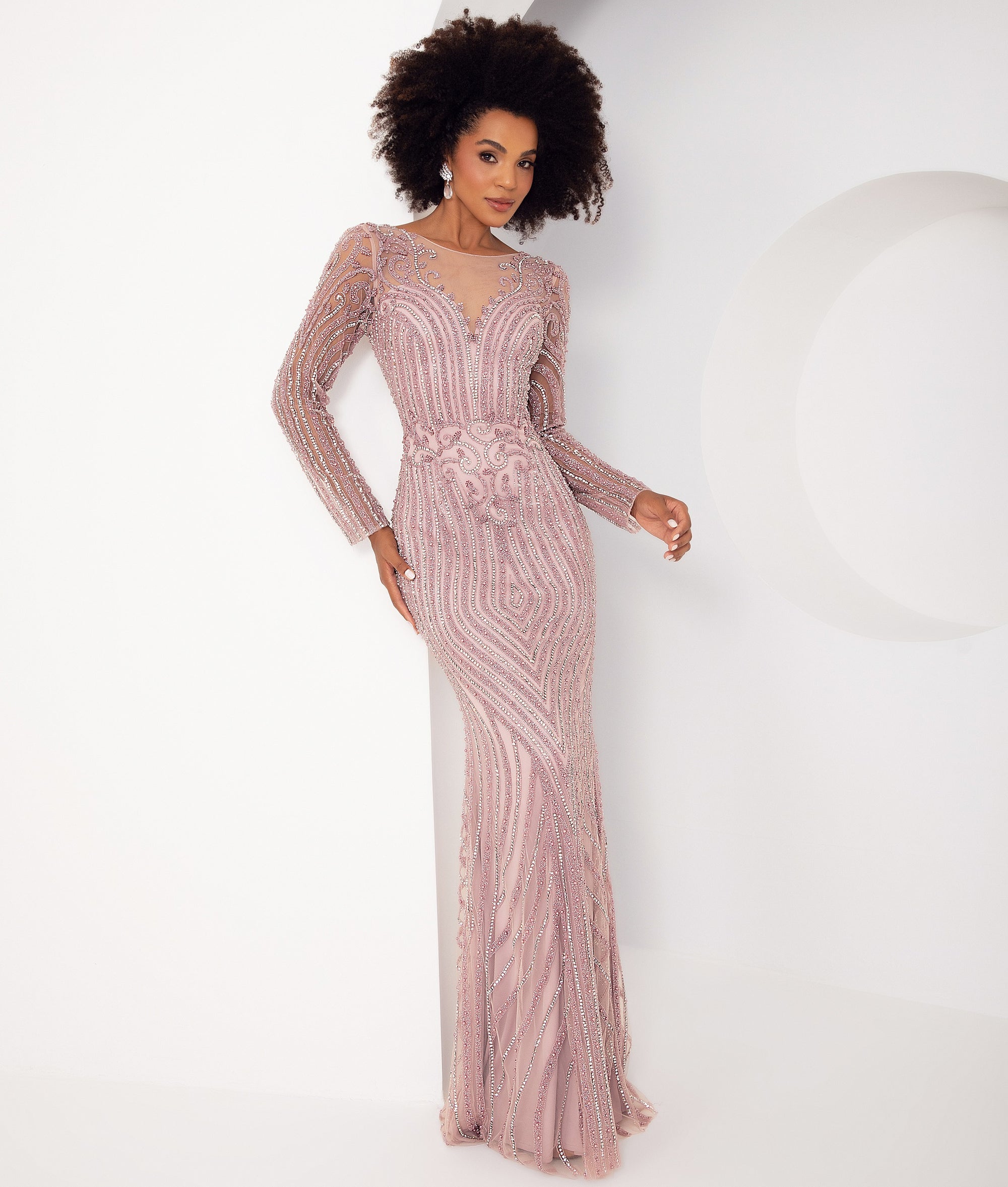 Vestido de Festa Longo Bordado Chic and Holland