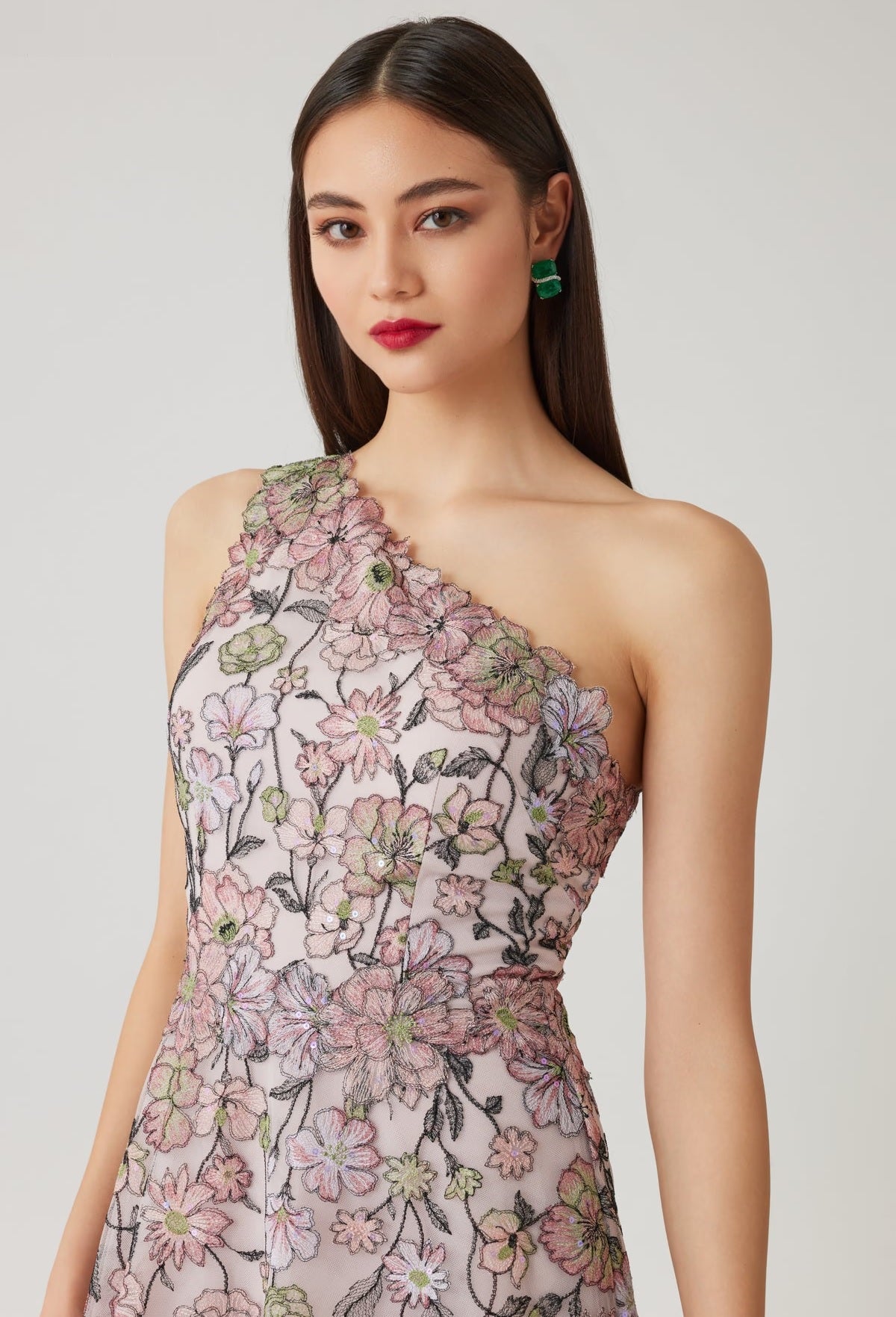 Vestido de festa longo Teri Jon