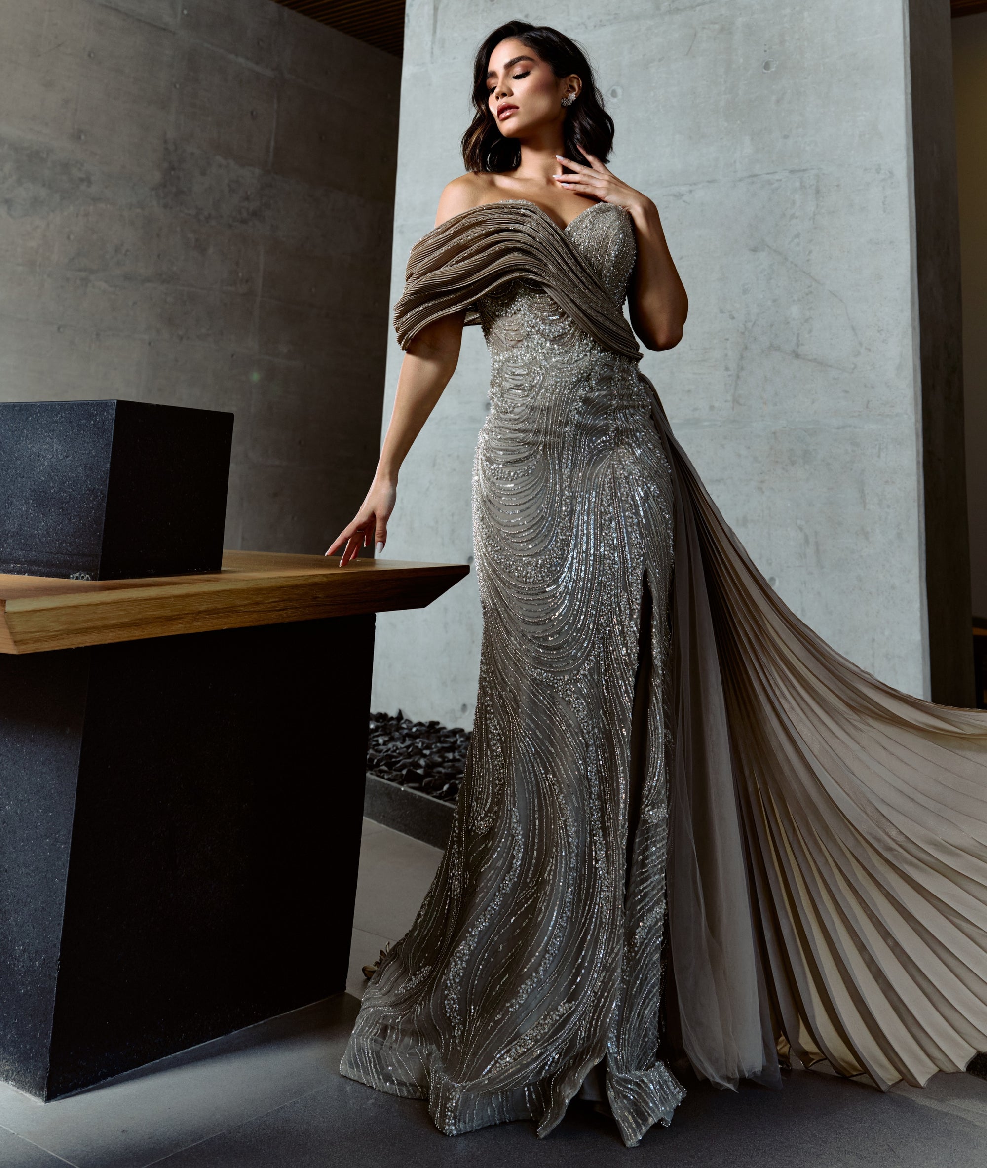 Vestido de Festa Longo Versailles - Shankara