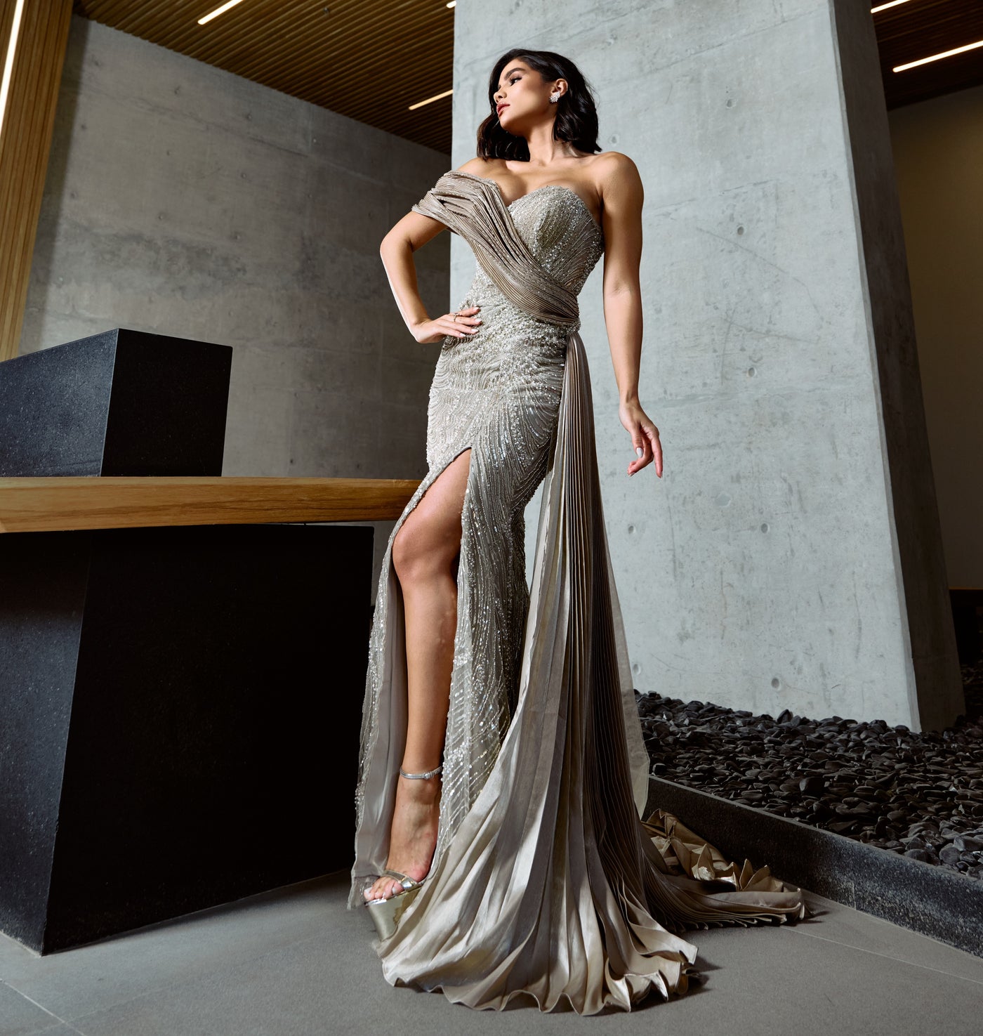 Vestido de Festa Longo Versailles - Shankara