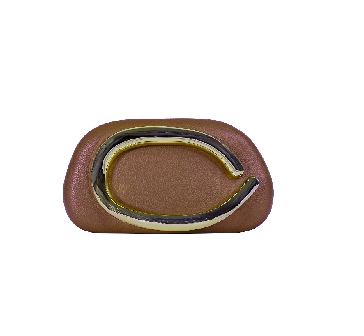 Bolsa Clutch em couro sintético