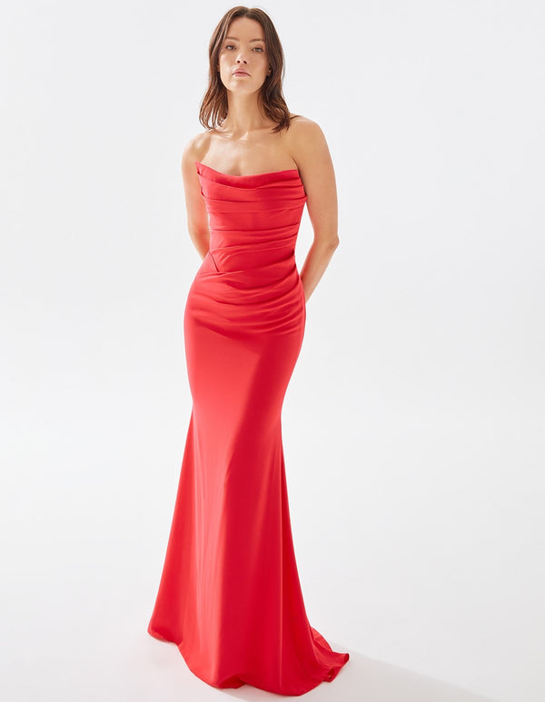 Vestido De Festa Longo Tomara Que Caia Tarik Ediz