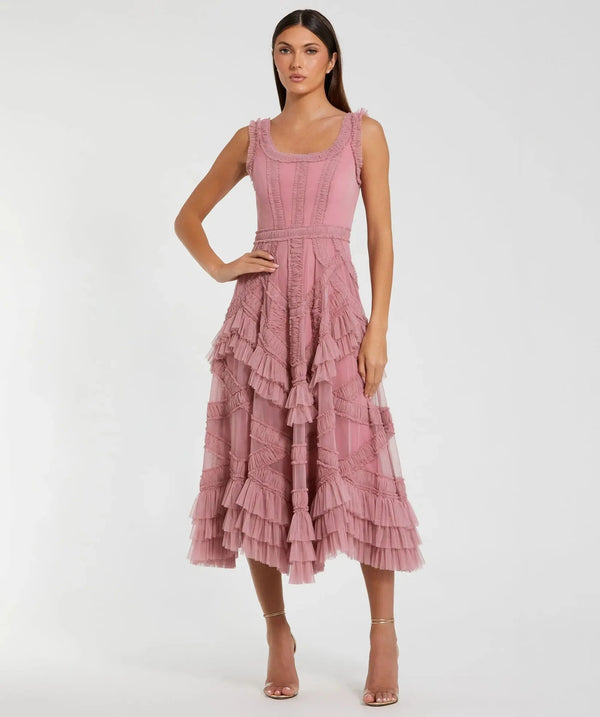 Vestido de Festa Midi Mac Duggal