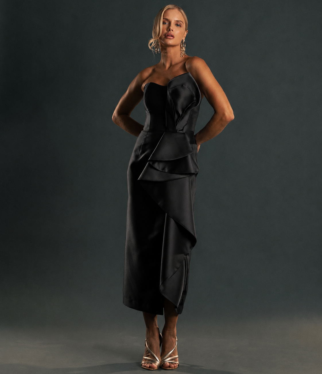 Vestido de Festa Midi Concept