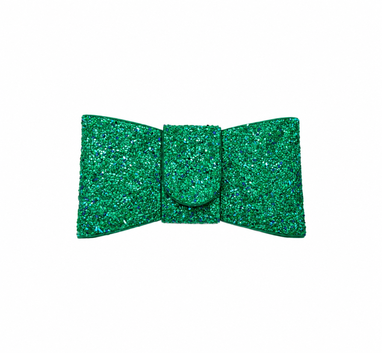 Bolsa Clutch Pedras Verde