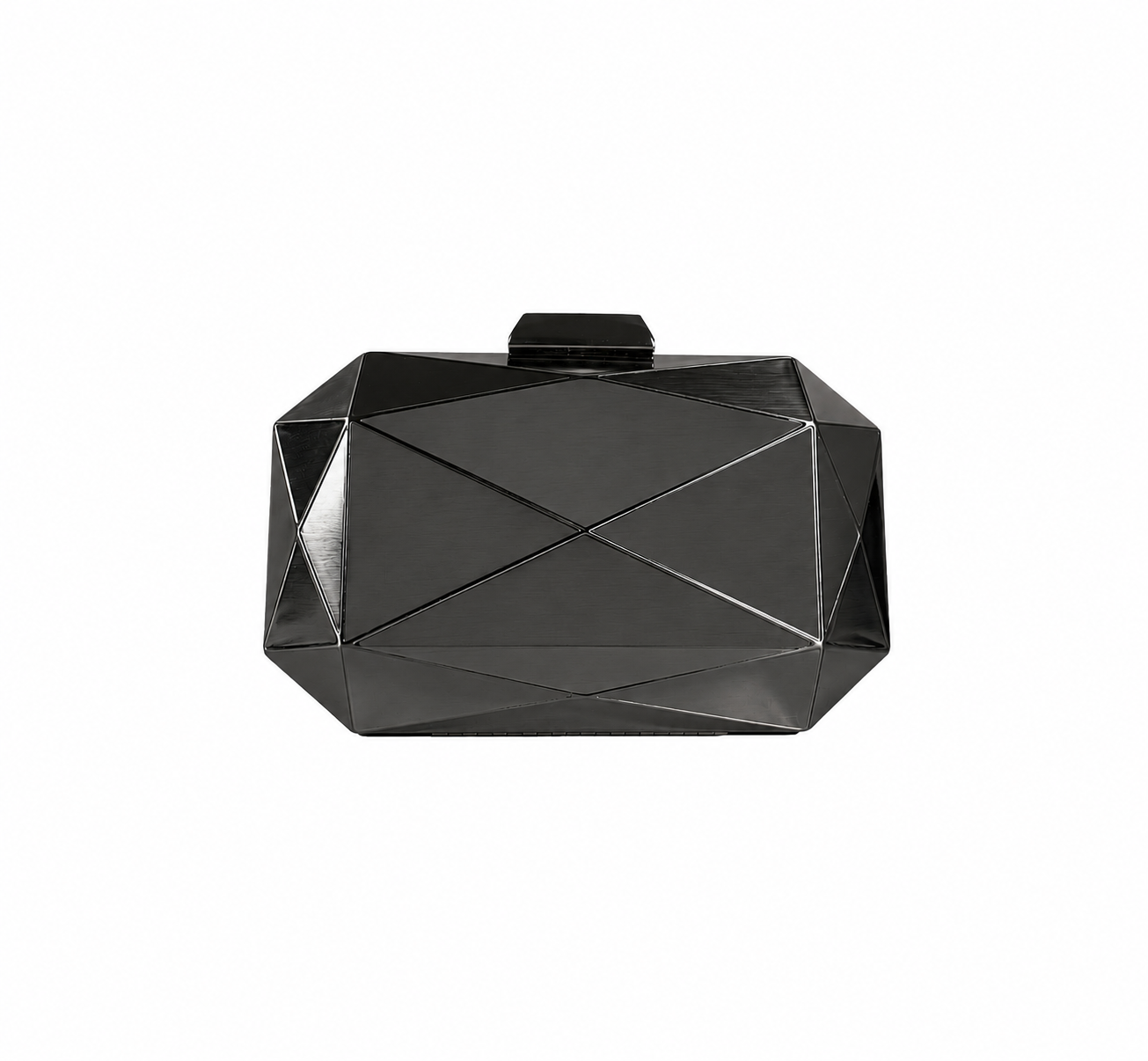 Bolsa Clutch Metal
