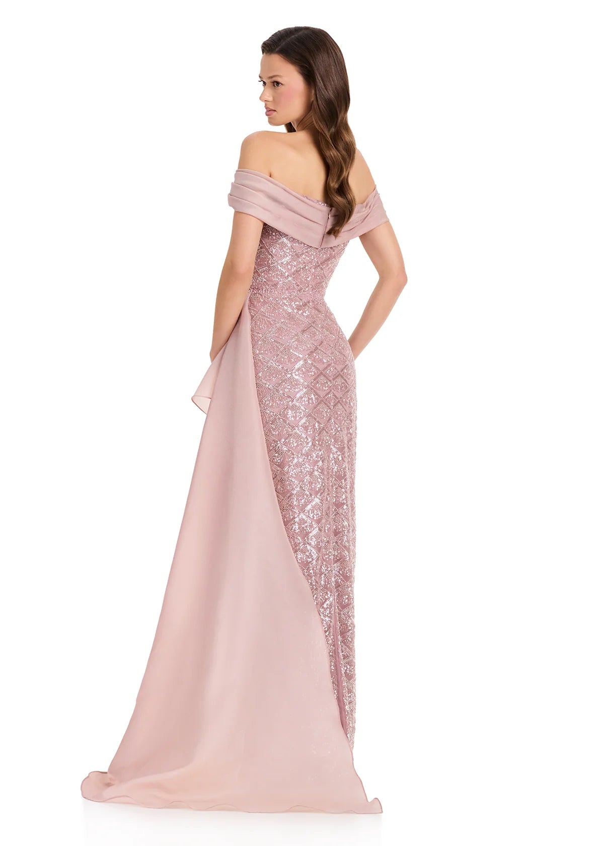 Vestido de Festa Longo Ashley Lauren