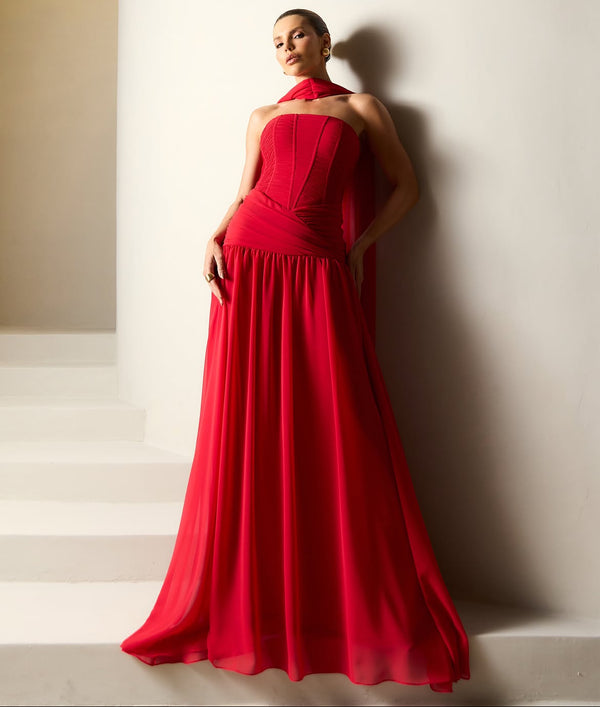 Vestido de festa longo Concept