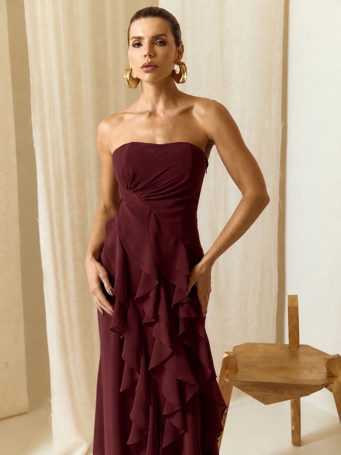 Vestido de festa longo Concept