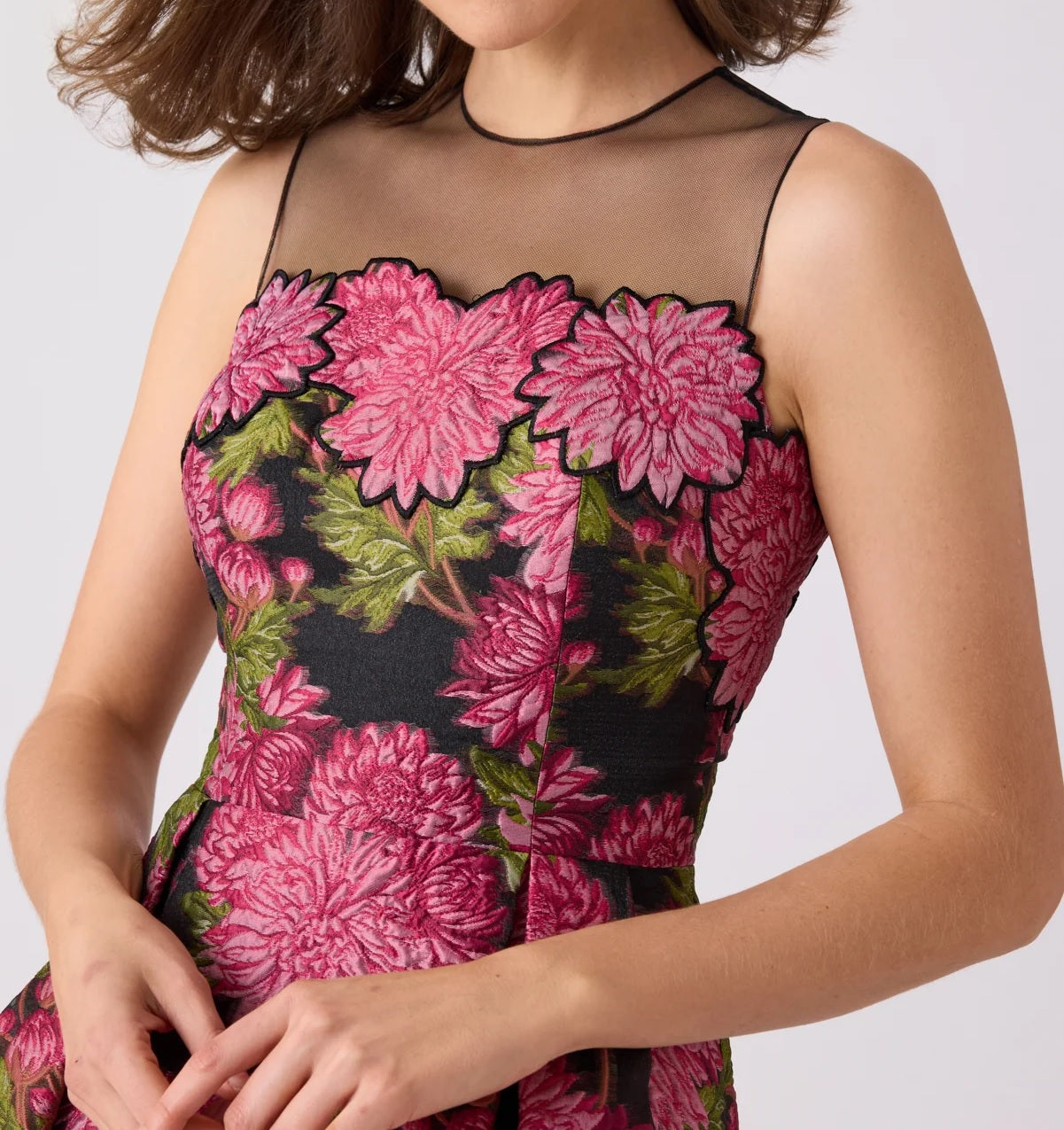 Vestido de Festa Midi Teri Jon