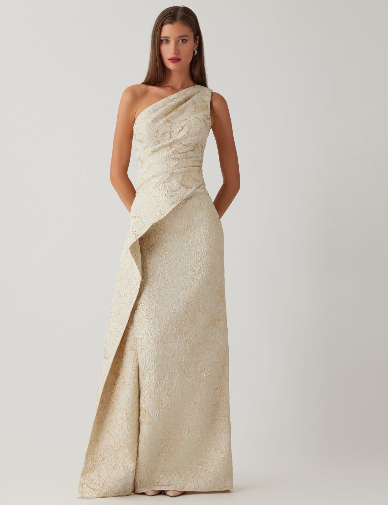 Vestido de festa longo Teri Jon