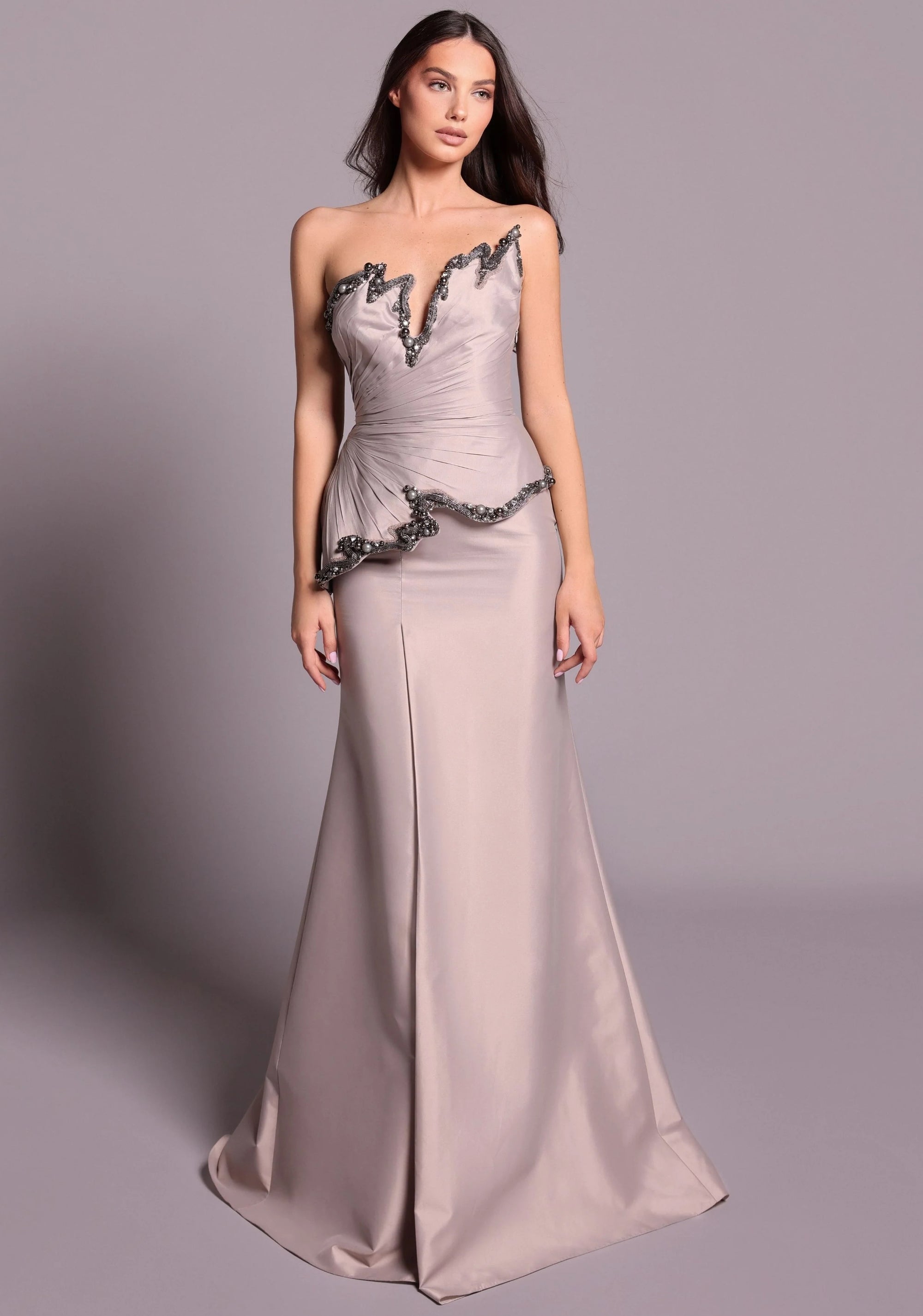 Vestido de Festa Longo Tarik Ediz