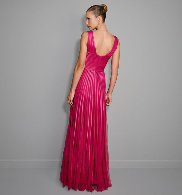 Vestido Longo Concept Fúcsia 70013414 - foto 2