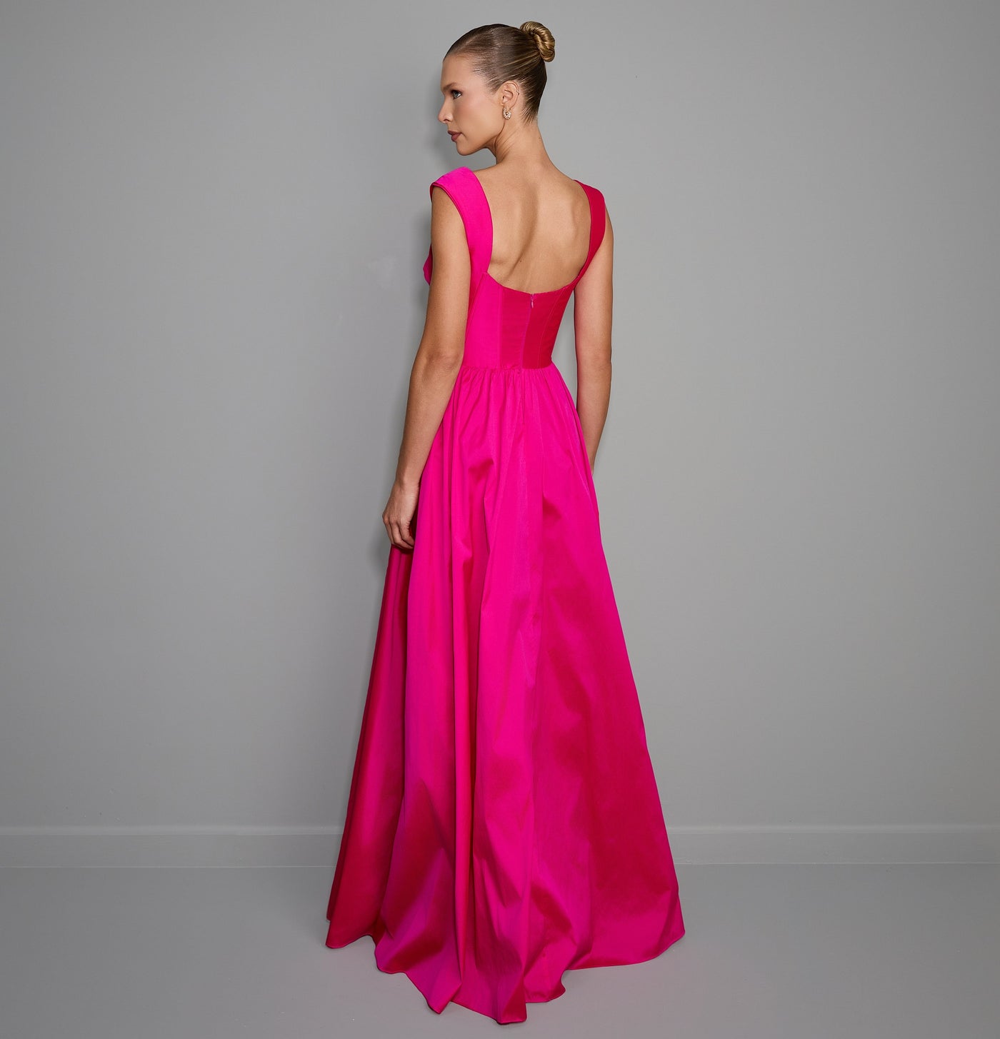 Vestido de Festa Longo Tafetá Concept