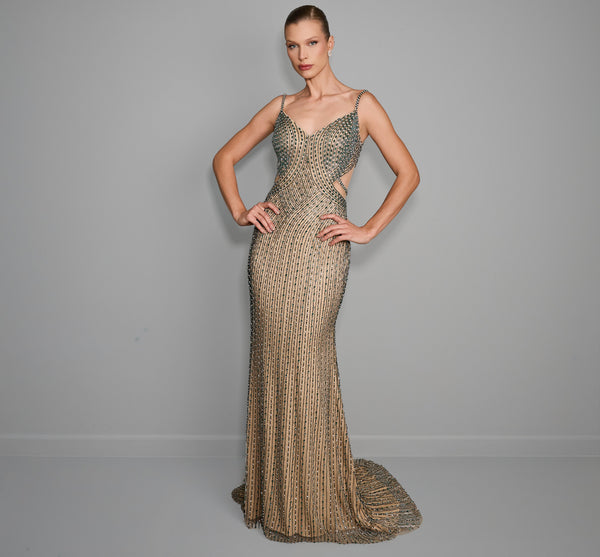 Vestido Longo Bordado Chic and Holland