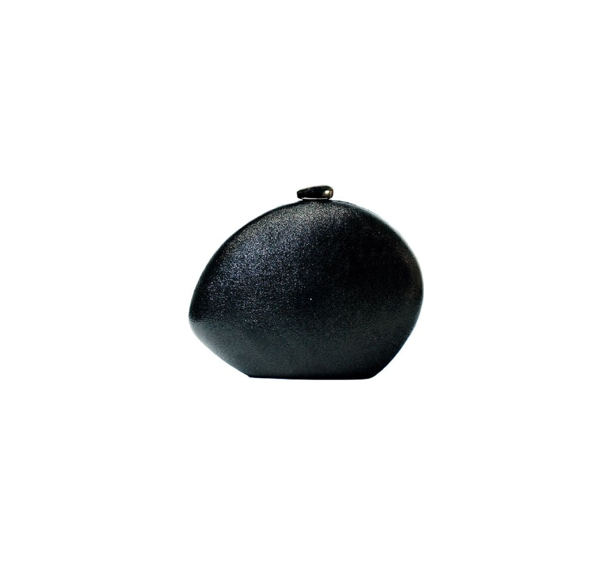 Bolsa Clutch Metalizada Preto