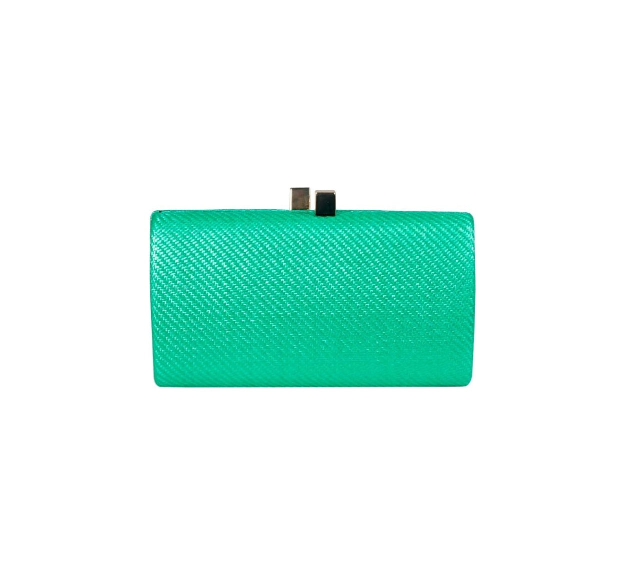 Bolsa Clutch Palha Verde