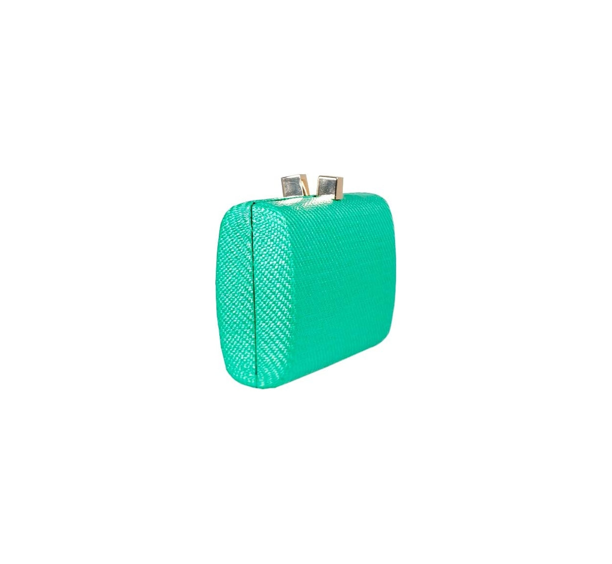 Bolsa Clutch Palha Verde