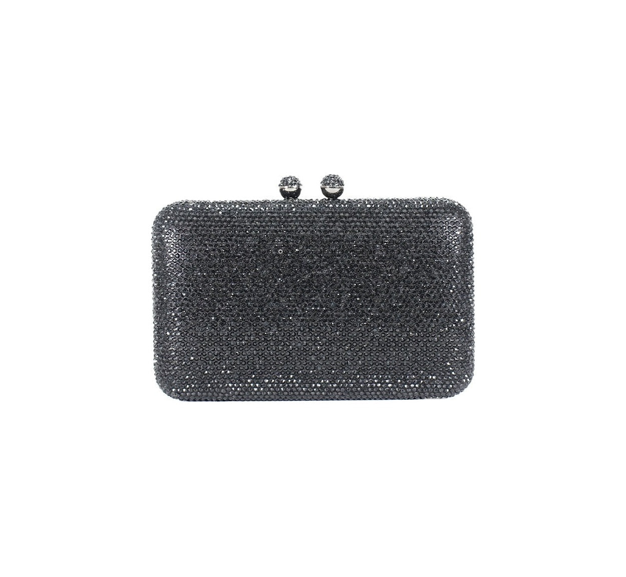 Bolsa Clutch Verde Cristais