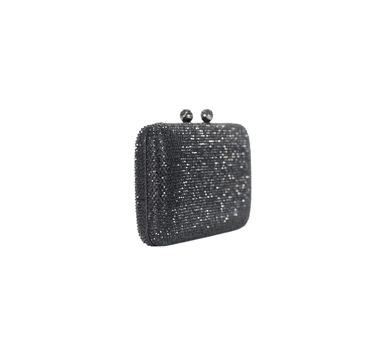 Bolsa Clutch Verde Cristais