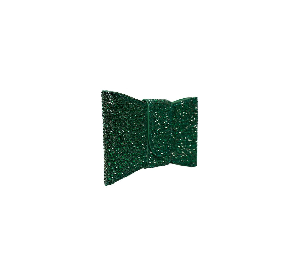 Bolsa Clutch Laço Verde