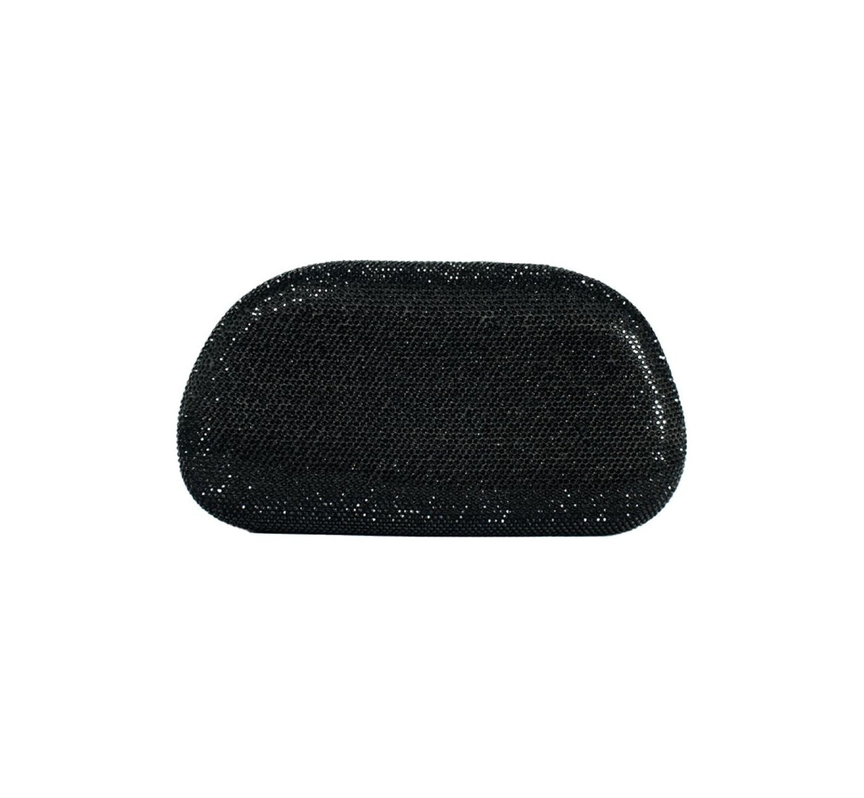 Bolsa Clutch Preta Cristais