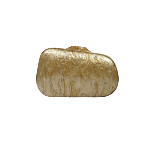 Bolsa Clutch Madre Pérola Nude