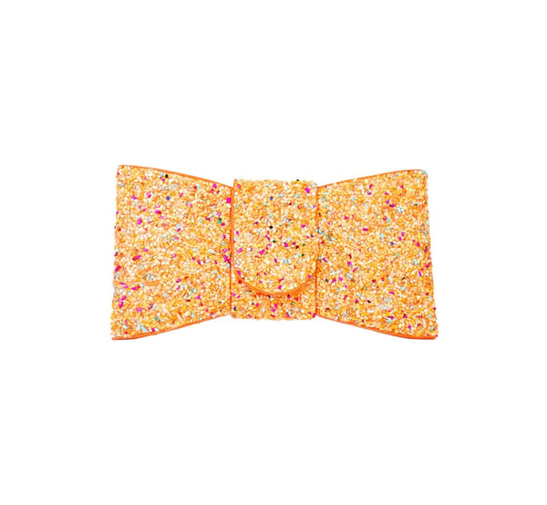 Bolsa Clutch Pedras Laranja