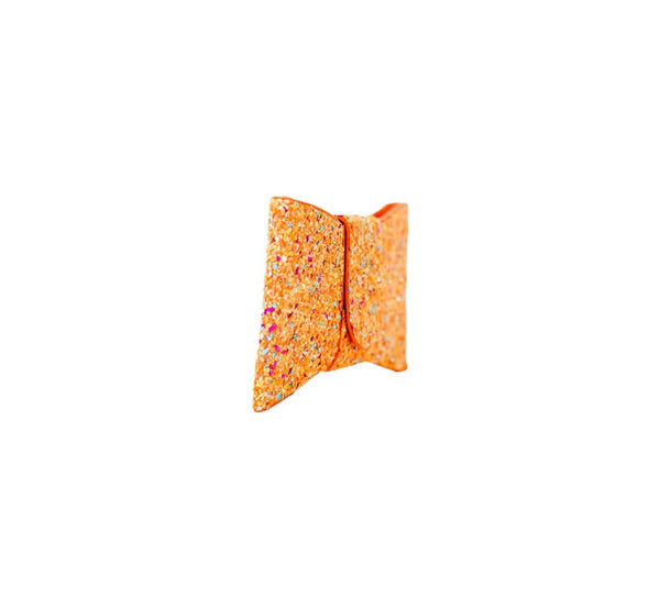 Bolsa Clutch Pedras Laranja
