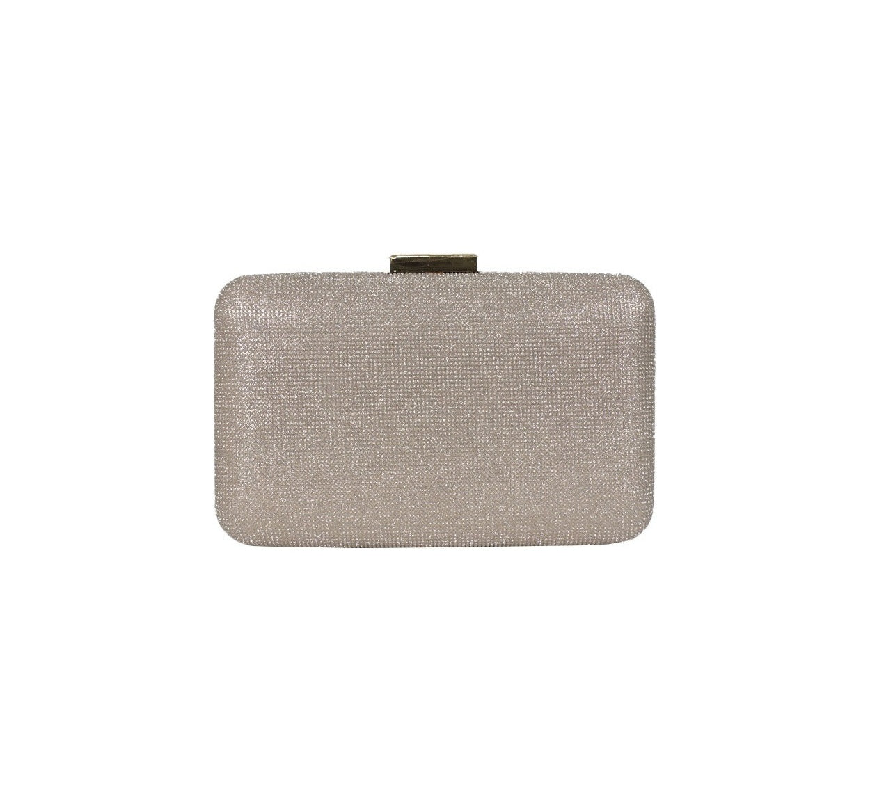 Bolsa Clutch Metalizada Rose