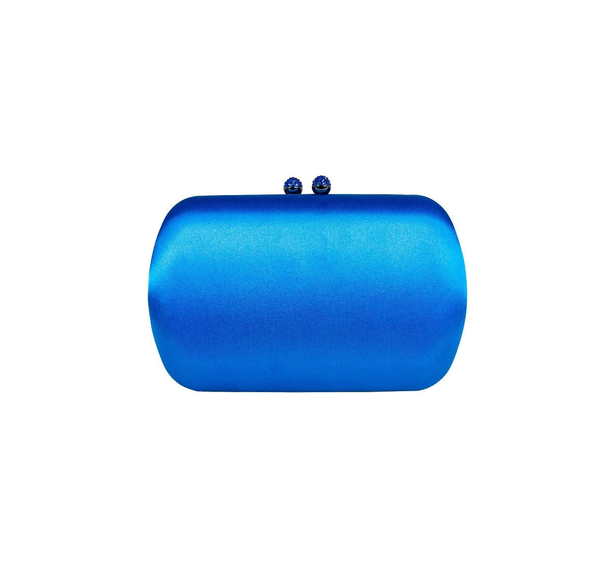 Bolsa Clutch Cetim Azul