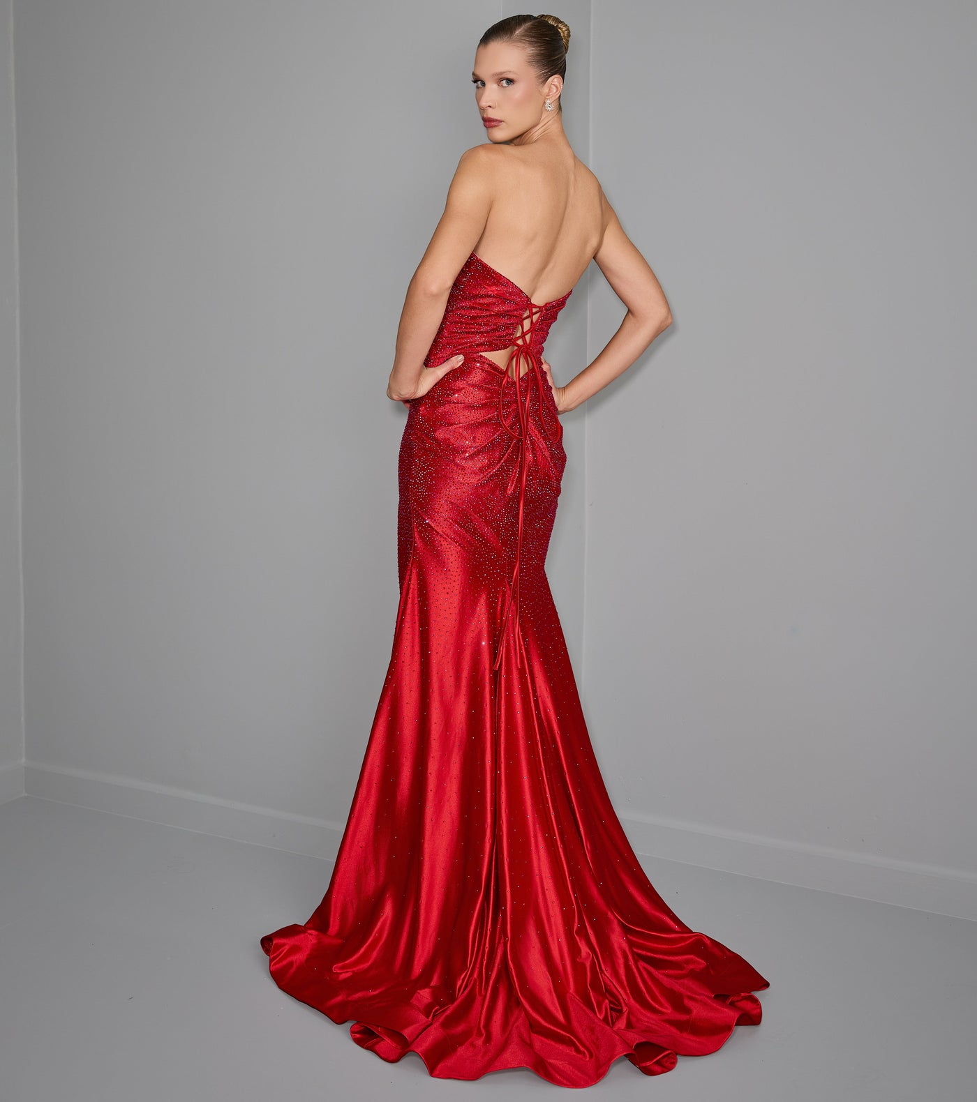 Vestido de Festa Longo Capri - 4