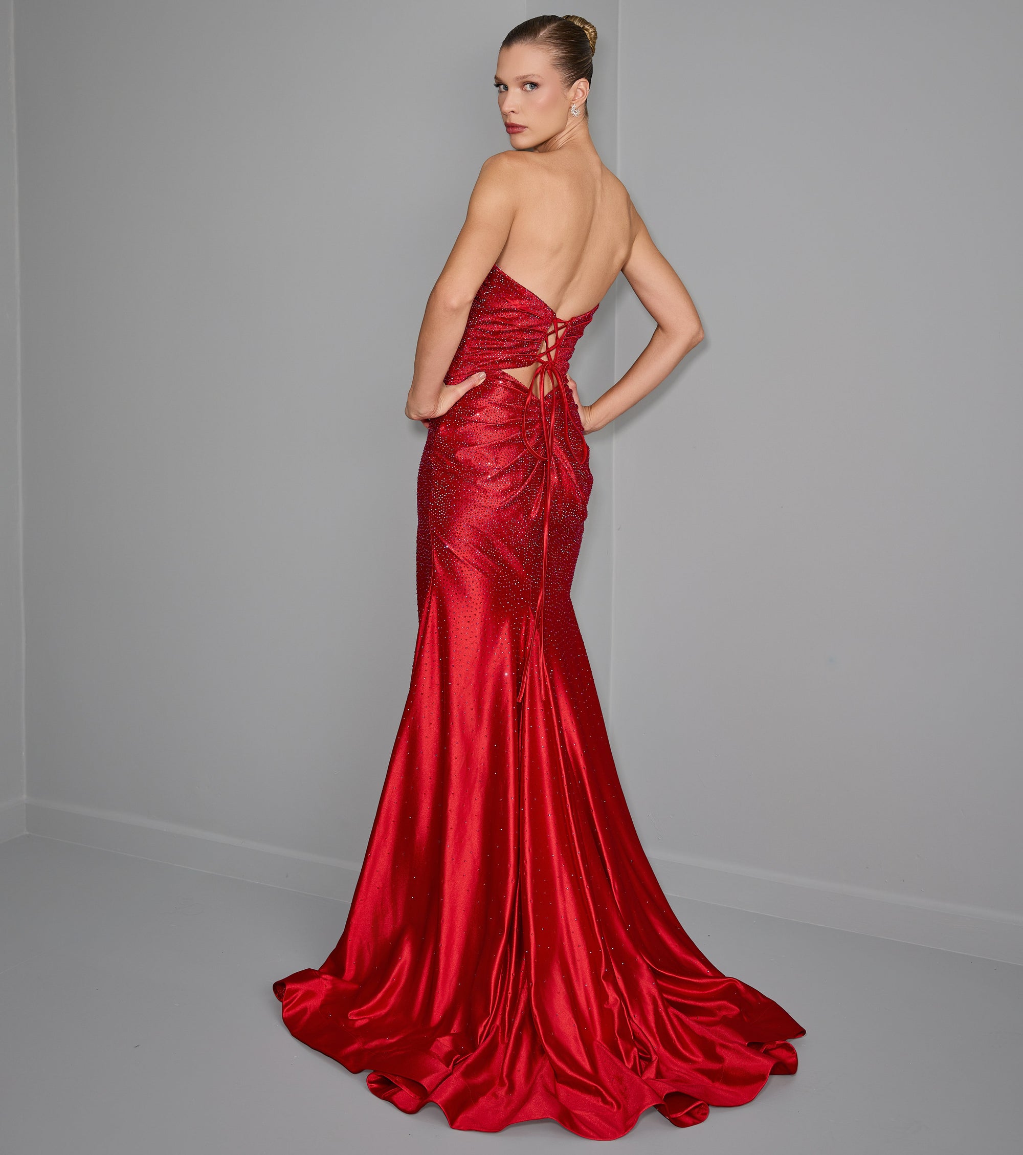 Vestido de Festa Longo Capri - 4