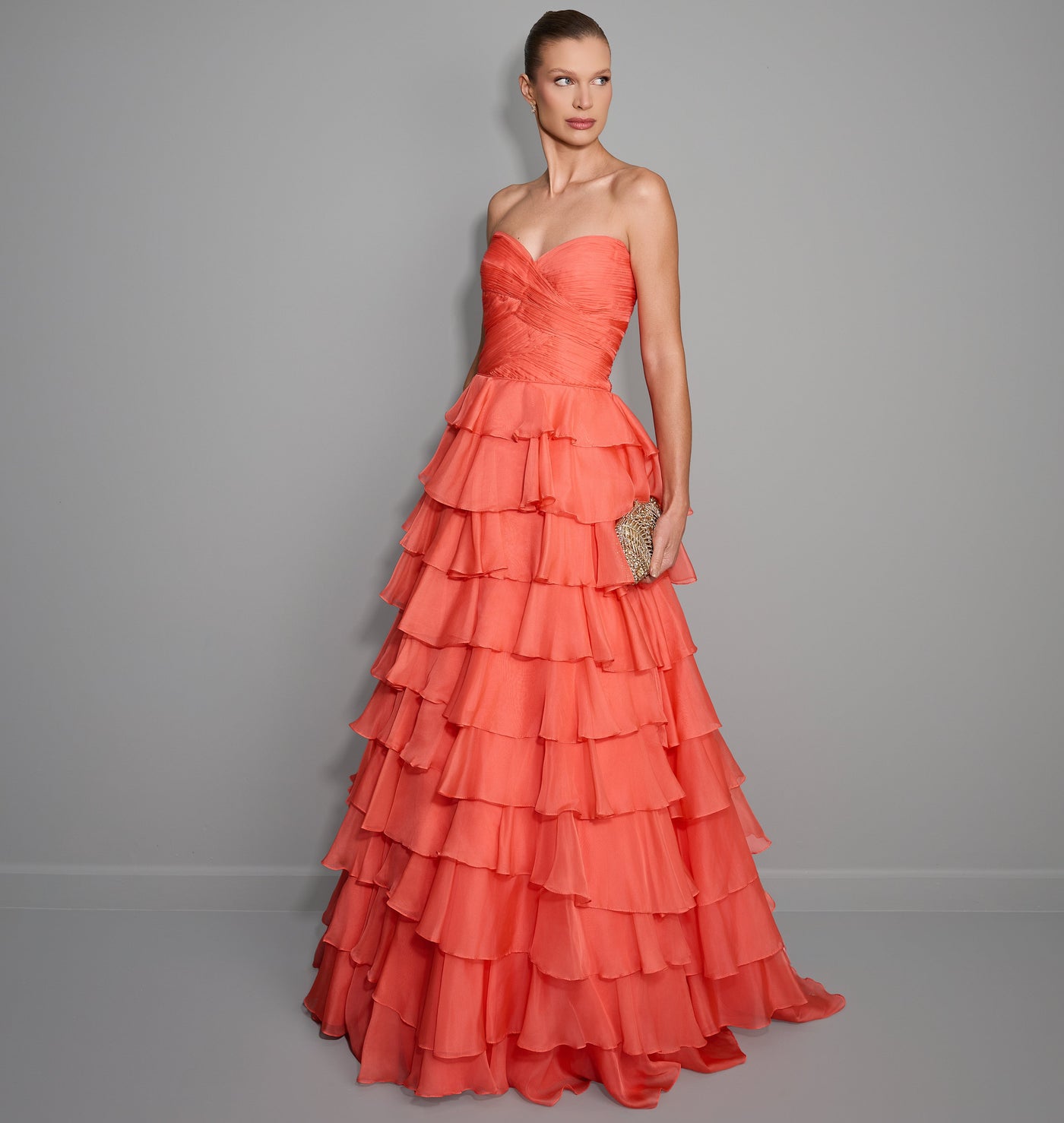 Vestido de Festa Longo Calla - 1