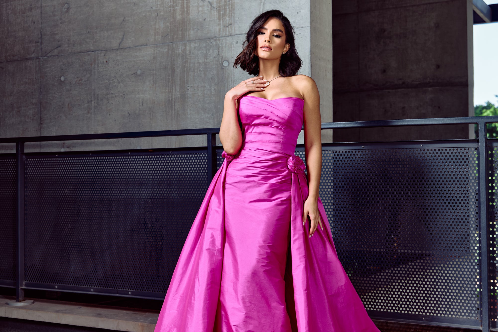 Vestido Longo Alfaiataria Sherri Hill - 3