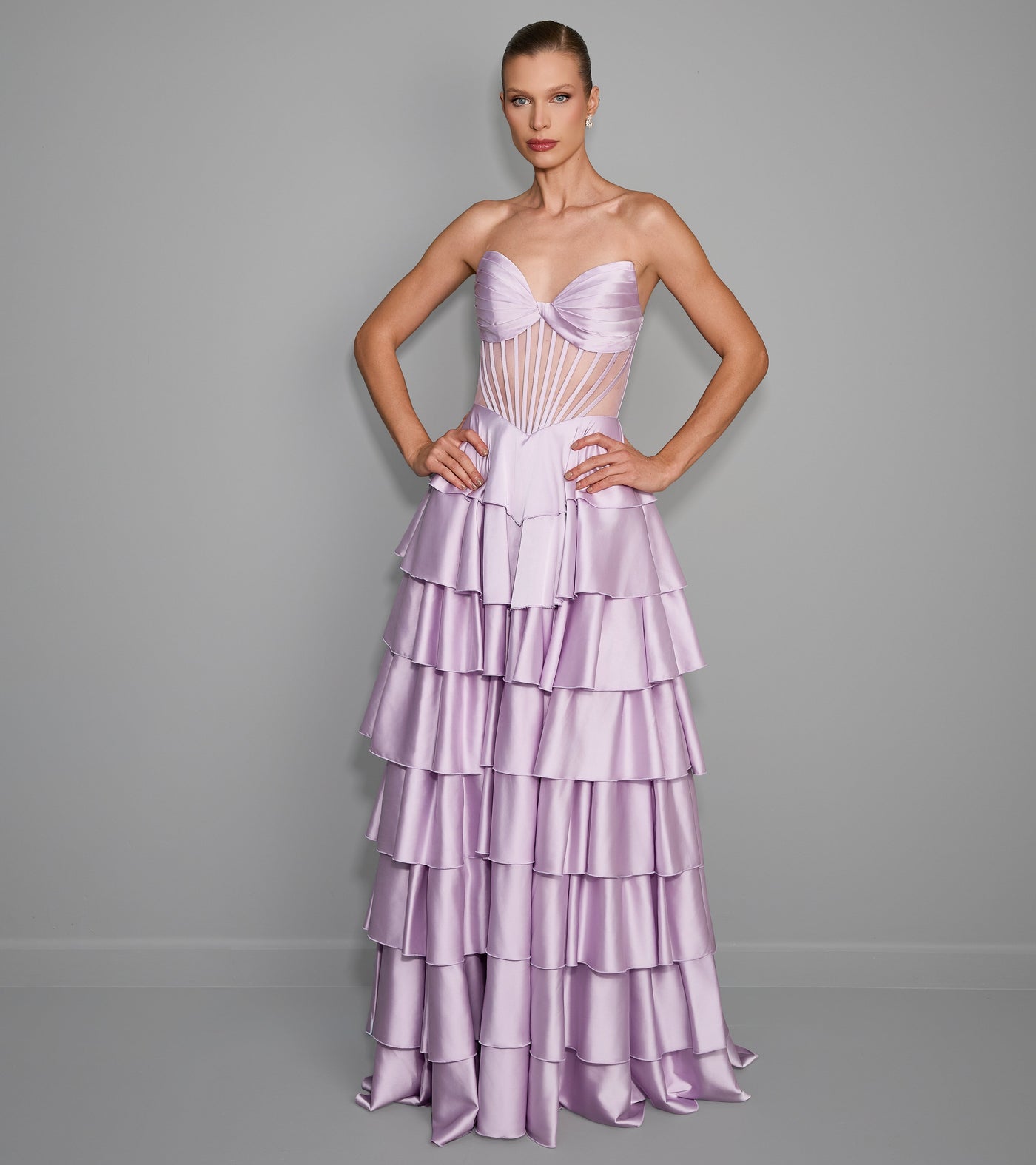 Vestido de Festa Longo Perla - 1